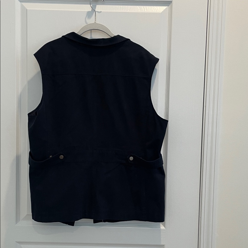 Mo-Ka Women's‎ Dark Blue Vest - Picture 4 of 7